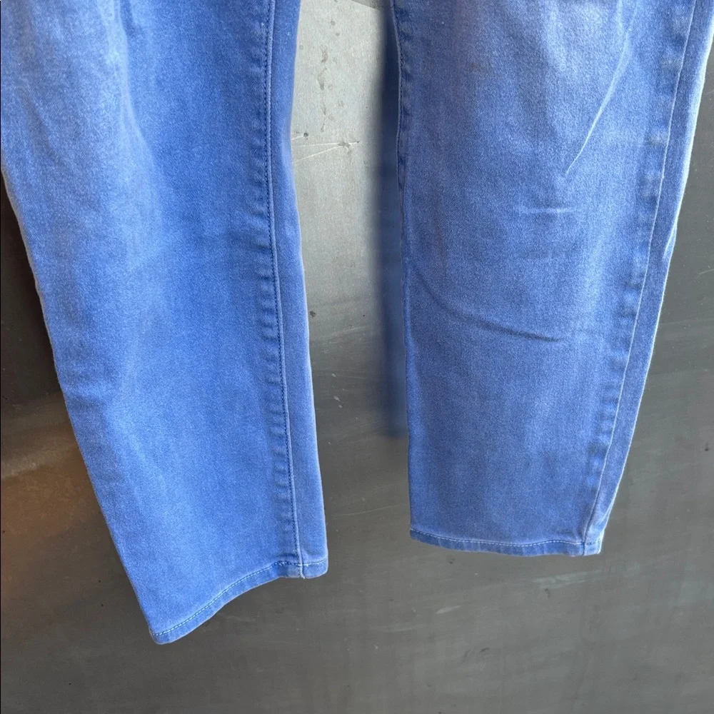 Michael Kors lt. blue, “Izzy cropped skinny jeans, size 10 - Picture 3 of 10